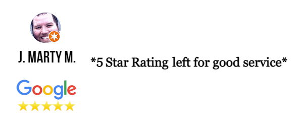 J. Marty M's positive 5 Star Google review for Romine Excavating & Septic based out of Hope, Indiana