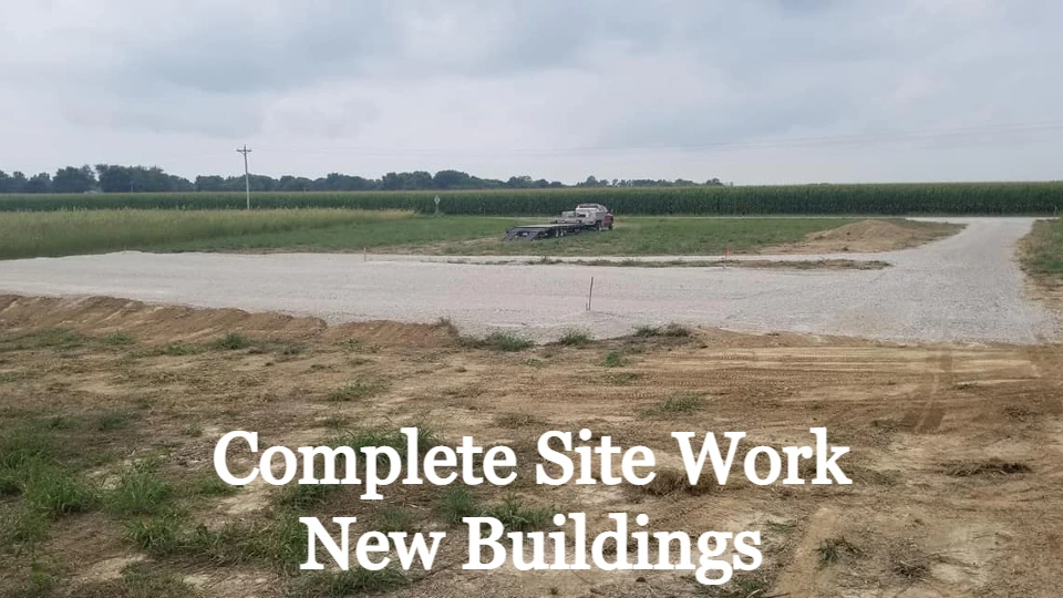 Complete Site Work - We handle every step that's necessary to transform your property into a site ready for development