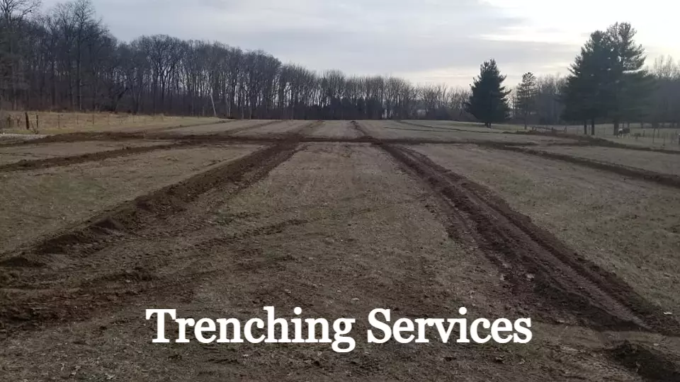 Romine Excavating & Septic of Hope, Indiana offers Trenching Services to help you dig as deep as you need to install or service electrical and plumbing lines!