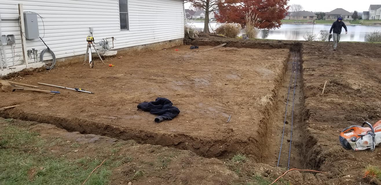Successful projects completed by Romine Excavating & Septic based out of Hope, Indiana