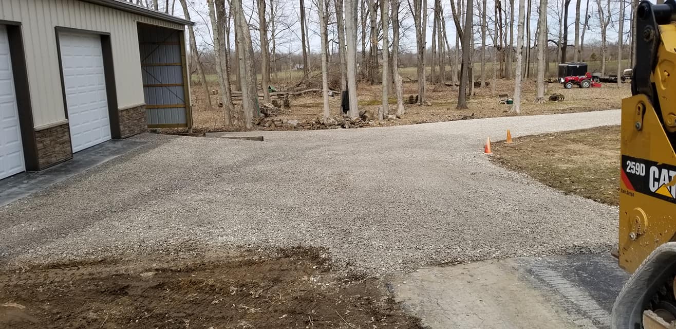 Successful projects completed by Romine Excavating & Septic based out of Hope, Indiana