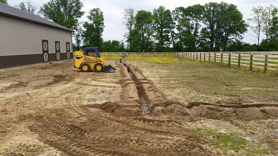 Successful projects completed by Romine Excavating & Septic based out of Hope, Indiana