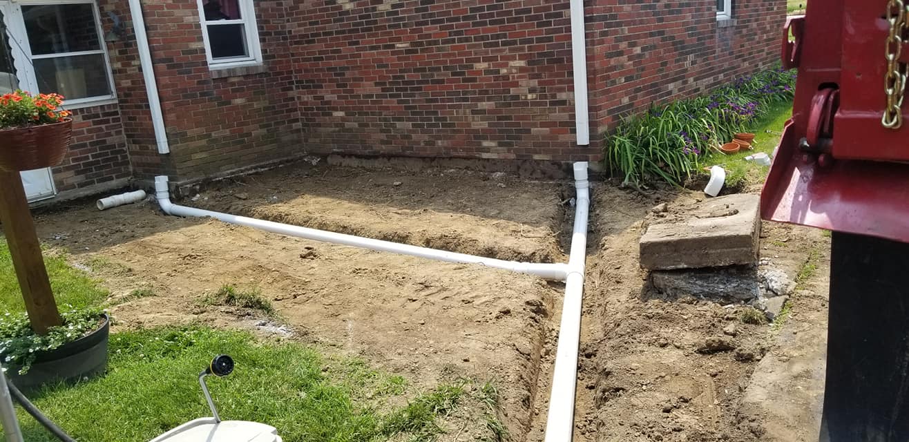 Successful projects completed by Romine Excavating & Septic based out of Hope, Indiana