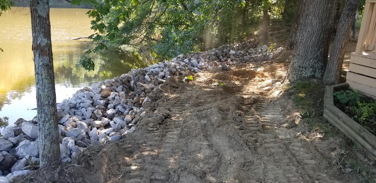 Successful projects completed by Romine Excavating & Septic based out of Hope, Indiana