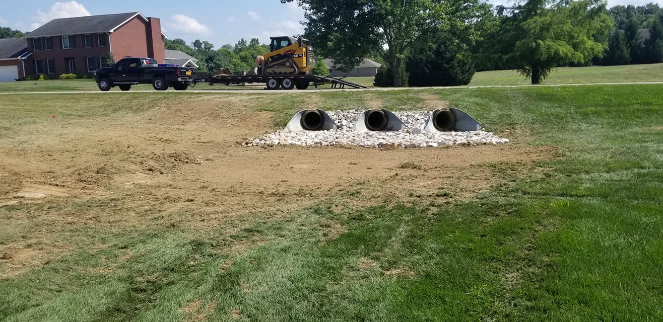 Successful projects completed by Romine Excavating & Septic based out of Hope, Indiana
