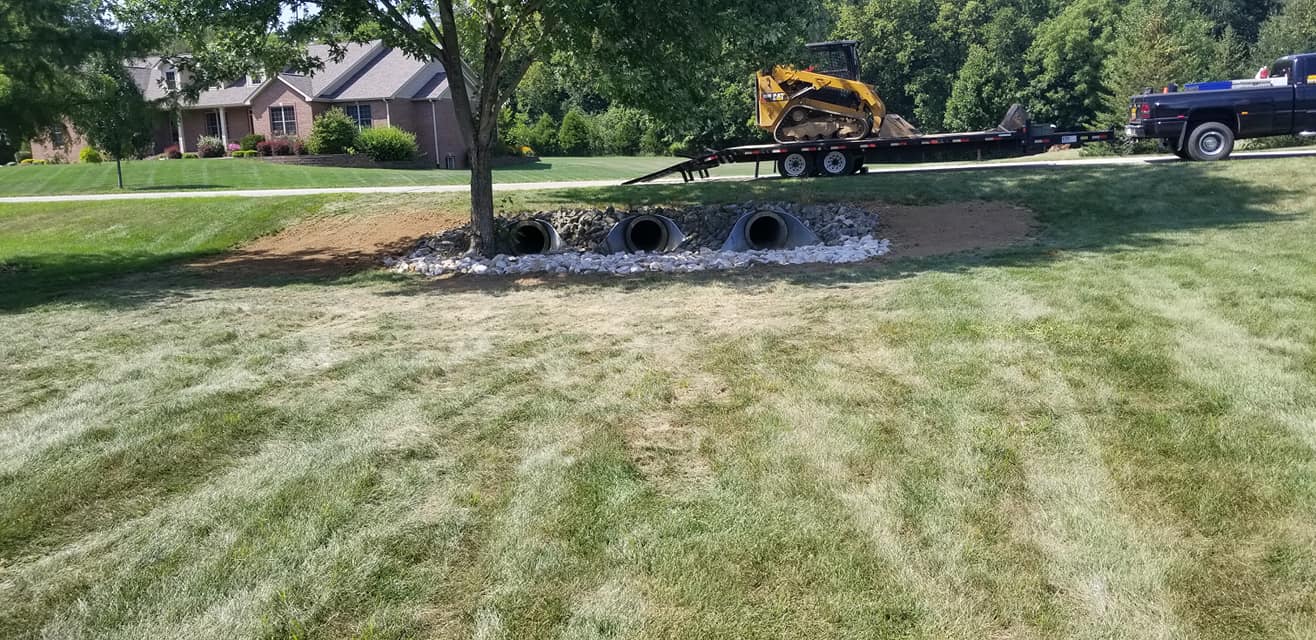 Successful projects completed by Romine Excavating & Septic based out of Hope, Indiana