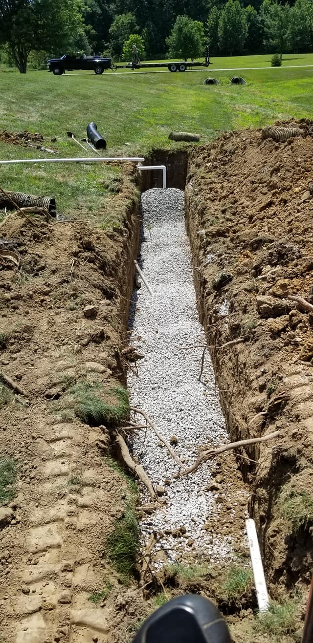 Successful projects completed by Romine Excavating & Septic based out of Hope, Indiana