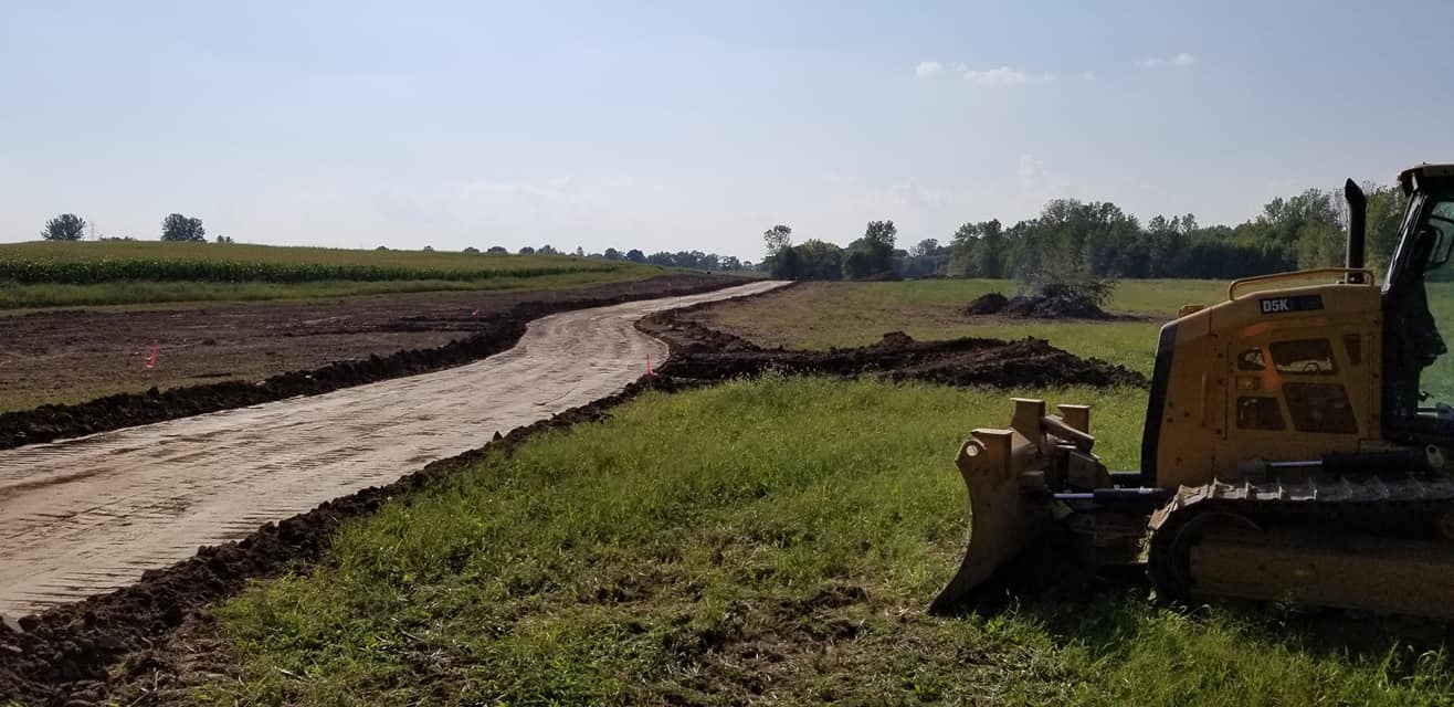 Successful projects completed by Romine Excavating & Septic based out of Hope, Indiana