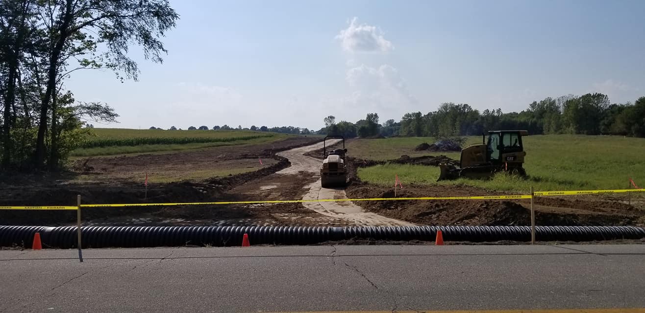 Successful projects completed by Romine Excavating & Septic based out of Hope, Indiana