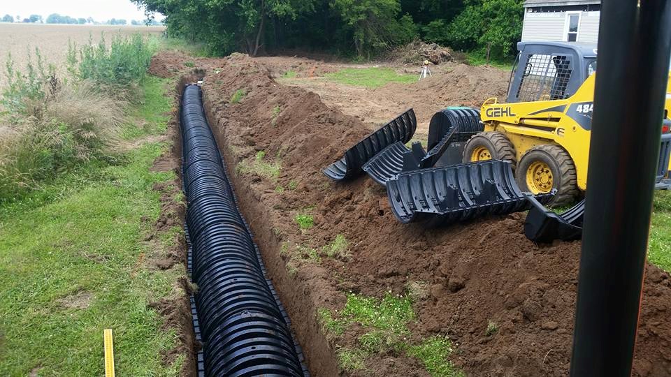 Successful projects completed by Romine Excavating & Septic based out of Hope, Indiana
