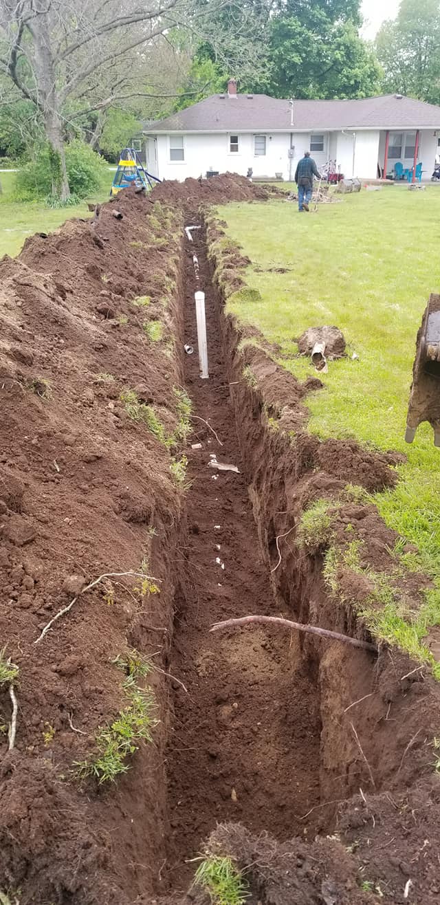 Successful projects completed by Romine Excavating & Septic based out of Hope, Indiana