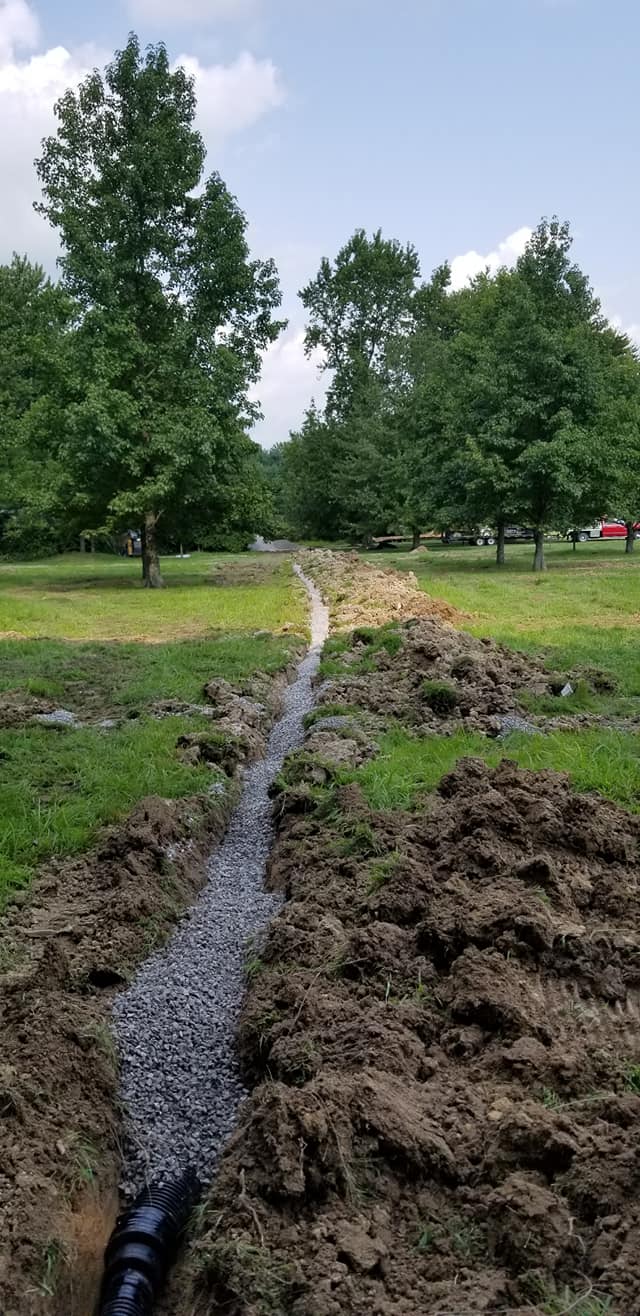 Successful projects completed by Romine Excavating & Septic based out of Hope, Indiana