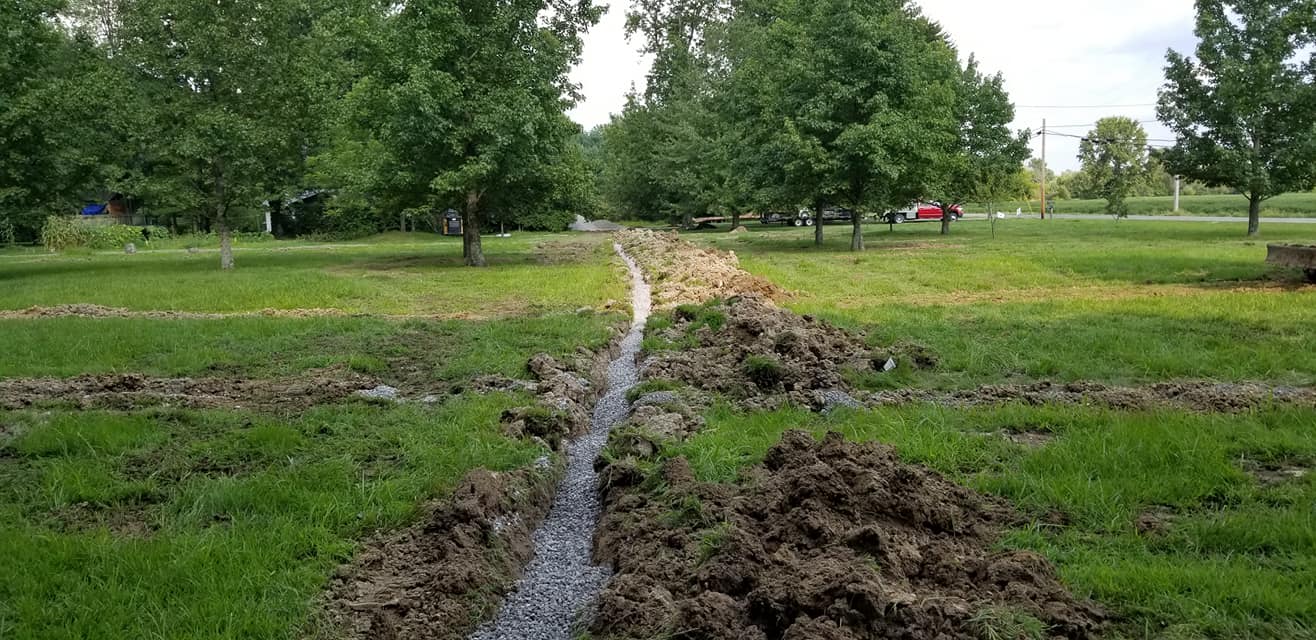 Successful projects completed by Romine Excavating & Septic based out of Hope, Indiana