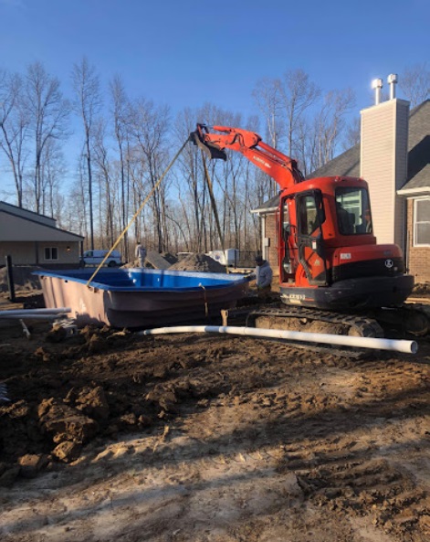 Successful projects completed by Romine Excavating & Septic based out of Hope, Indiana