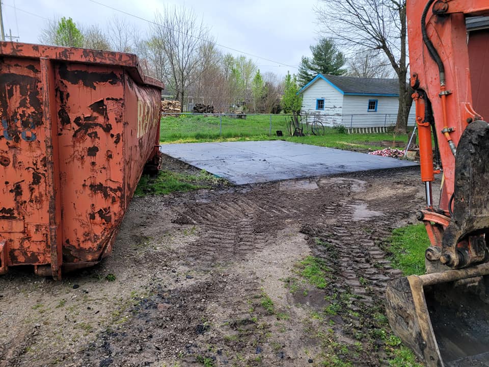 Successful projects completed by Romine Excavating & Septic based out of Hope, Indiana