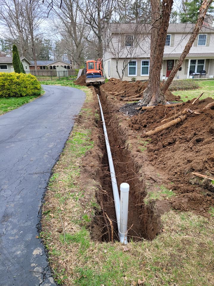Successful projects completed by Romine Excavating & Septic based out of Hope, Indiana