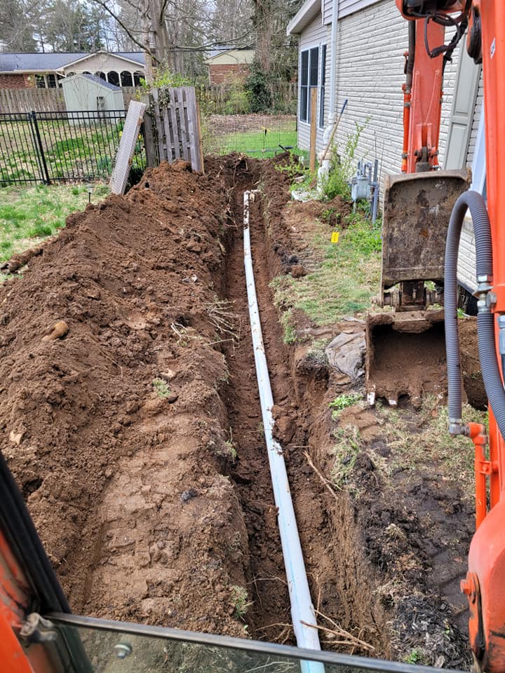 Successful projects completed by Romine Excavating & Septic based out of Hope, Indiana