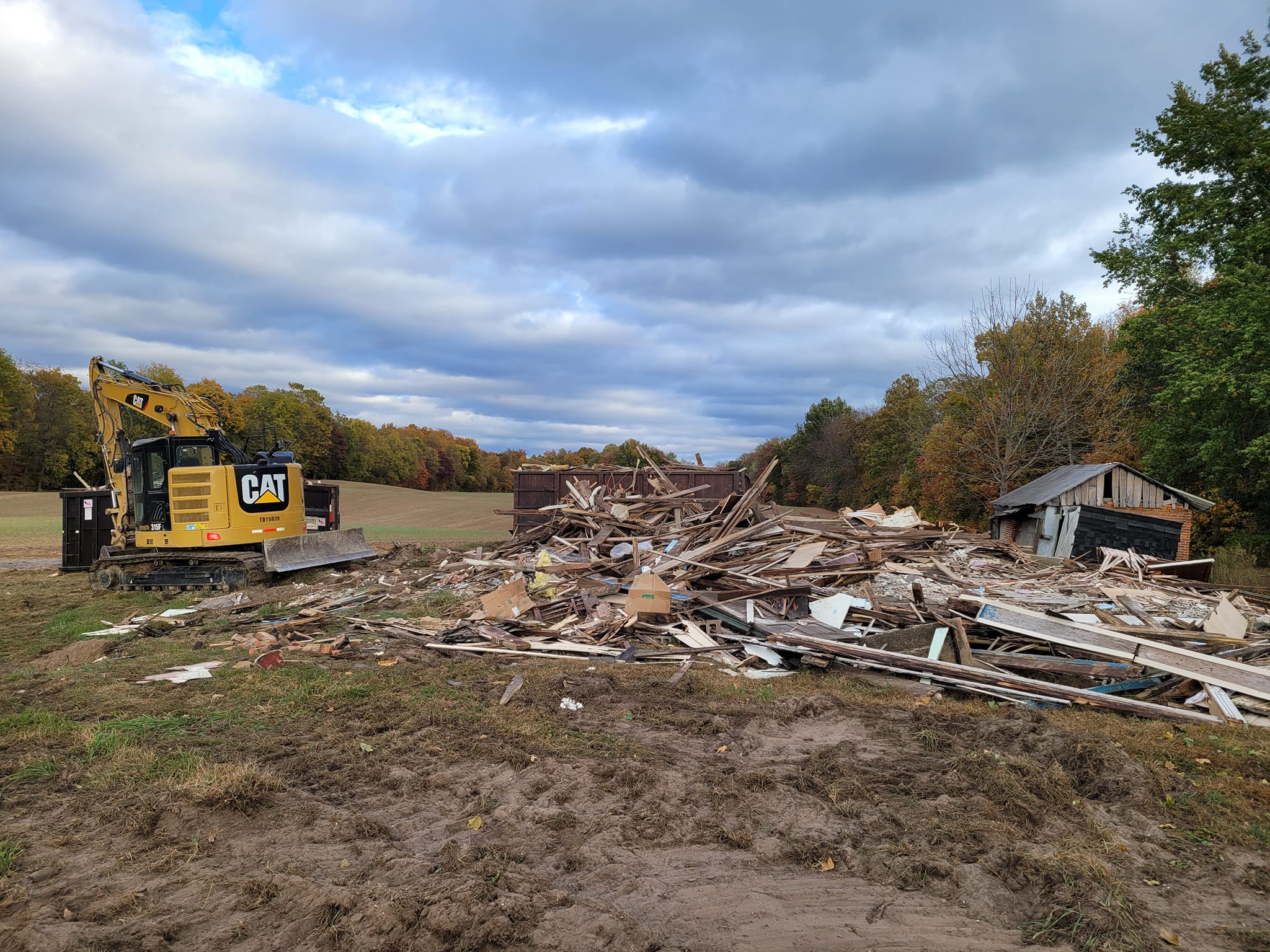 Successful projects completed by Romine Excavating & Septic based out of Hope, Indiana
