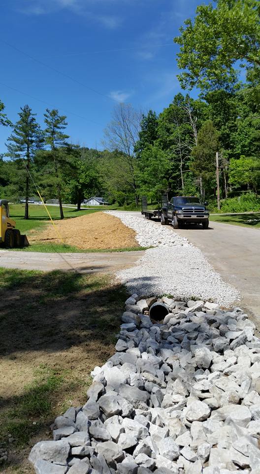 Successful projects completed by Romine Excavating & Septic based out of Hope, Indiana